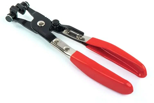 Клещи для самозажимных хомутов с прямыми губками 