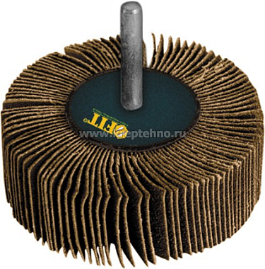 Диск лепестковый 80х30х6мм Р60, радиальный для дрели