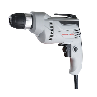 Дрель ИНТЕРСКОЛ Д-10/420ЭР, 420Вт, БЗП 10мм 