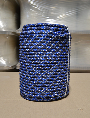 Верёвка полиамидная СТАТИЧЕСКАЯ 10мм [200м], 48пр, разр.нагр. 2800кгс