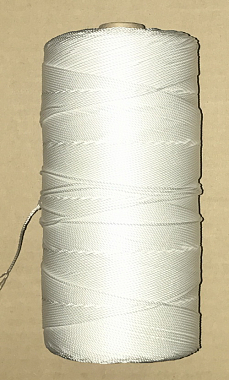 Нить капроновая (ПП, ПА) 560 текс 1мм белая (0,49кг-1250м)