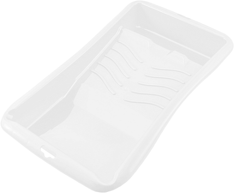 Ванночка для краски 17*30см белая (для валиков до 100мм)