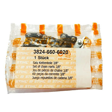 Ремкомплект цепи 3/8" щетка + вилка (9 пар) STIHL