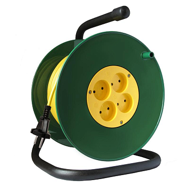 Удлинитель на катушке 4*30м без заземл. 3,5кВт Союз