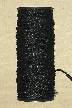 Нить капроновая на катушке 50м, черная 1,2мм