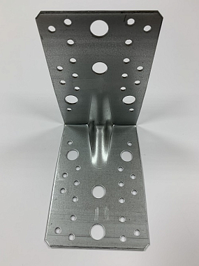 Уголок крепежный  130*130*90*2,0мм усиленный оцинк 