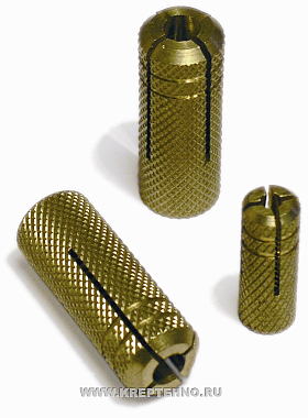 Анкер забиваемый латунный М 6 (8*25) 