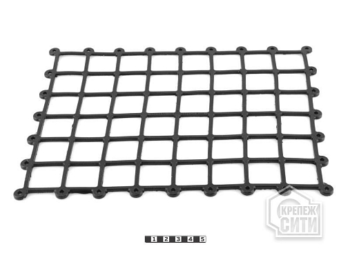 Карман-сетка накладной 270х205мм (черный)