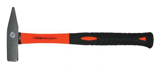 Молоток 1000гр фиберглассовая ручка "Тройная сила" Центроинструмент