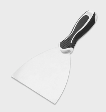 Шпатель 150мм  нержавеющая сталь, двухкомпонентная ручка, толщина 1,0мм