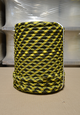 Верёвка полиамидная СТАТИЧЕСКАЯ 12мм [200м], 48пр, разр.нагр. 3200кгс