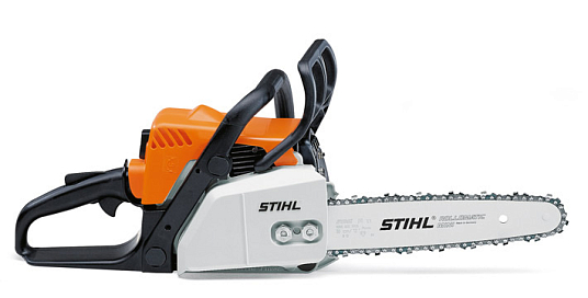 Бензопила MS 180 1,5 КВт, 35см, (63РS50) + Набор заточной 4,0мм, STIHL