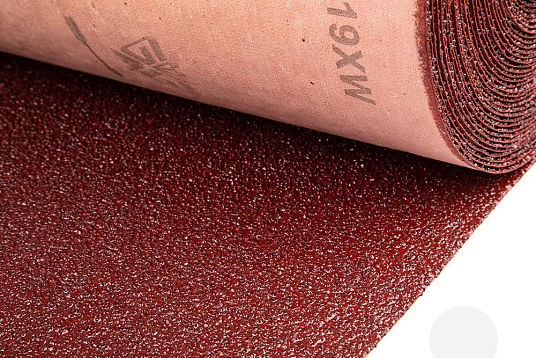 Водостойкая шлифовальная бумага, ткан осн. 20Н/Р70 14А 75см (рулон 30м) ГОСТ 13344-79