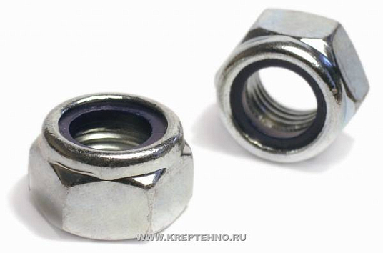 Гайка с нейлоновой вставкой NYLOCK М20  DIN985