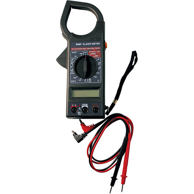 Клещи токовые (Клемметр) DT266, ж/к дисплей, Ресанта