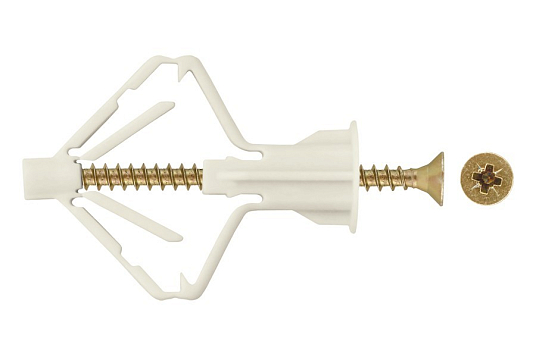 Дюбель для ГКЛ "бабочка" GKW 10*50 (с шурупом) Wkret-met, Польша