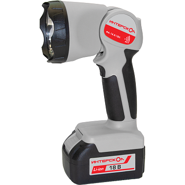 Светодиодный фонарь ИНТЕРСКОЛ ФА-14,4/18Л Li-Ion АПИ