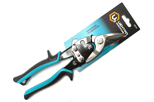 Ножницы по металлу 250мм прямой и правый рез, Центроинструмент