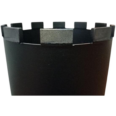 Коронка алмазная по армированному бетону, бетону, кирпичу CAMC 102*450-9, 1 1/4 UNC ARIX, мокрый рез, АТИС