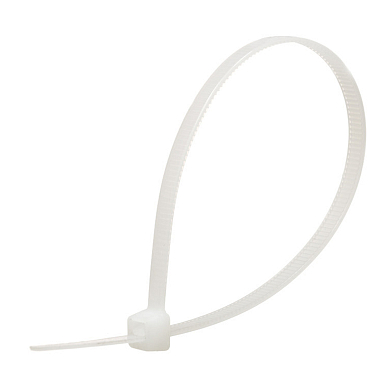 Петля для проводов 2,5*200 прозрачная [100 шт]