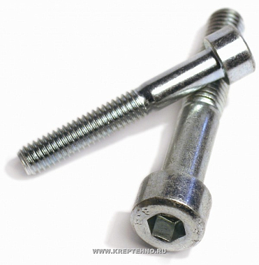 Винт DIN912  М12*30 с внутренним 6гр (оцинк) кл пр 8.8