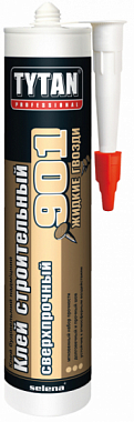 Клей строительный №901 сверхпрочный бежевый 390гр., TYTAN 