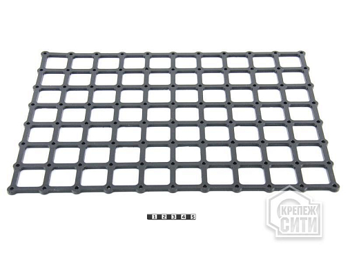 Карман-сетка накладной большой 350х250мм (черный)