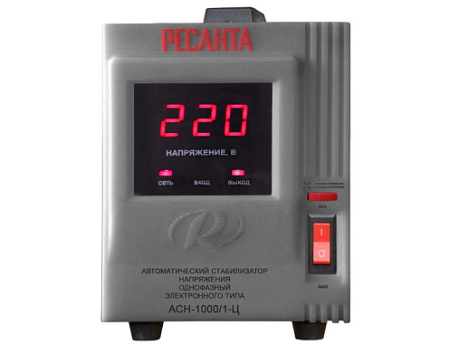 Стабилизатор напряжения автоматический АСН-1000/1-Ц Ресанта