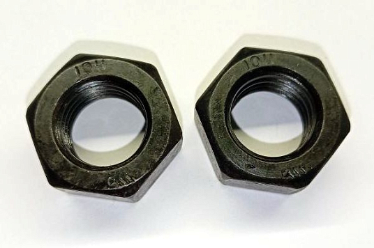 Гайка М10 высокопрочная 10.0  DIN934 оксид