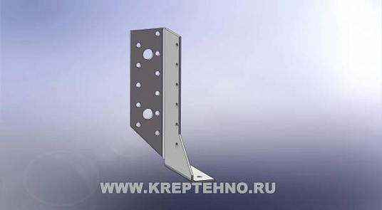 Опора балки правая 140*75*50*2,0мм RWBD