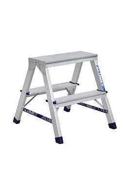 Подставка 2 ступенчатая двусторонняя складная, раб. высота 2,49м