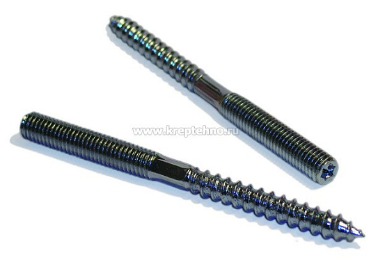 Сантехнический шпилька-шуруп шестигранник М8*60