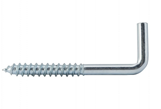 Шуруп с Г-образным крюком цинк 10,0*200