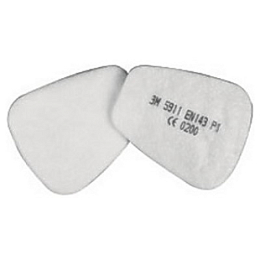 Предфильтр 3М™ противоаэрозольный Р1R (пыль,дым,туман) для маски 6200, 7502 (2 шт)