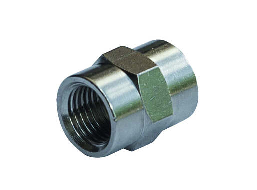 Переходник 1/4"F (внутренняя резьба) - 1/2"F (внутренняя резьба),  раб. давл до 20Бар, Elitech