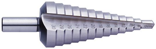 Сверло по металлу ступенчатое №2 (d4-20мм) HSS, KEIL /Германия/