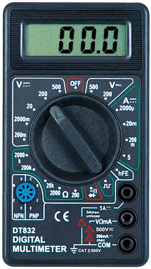 Мультиметр DT832, Ресанта