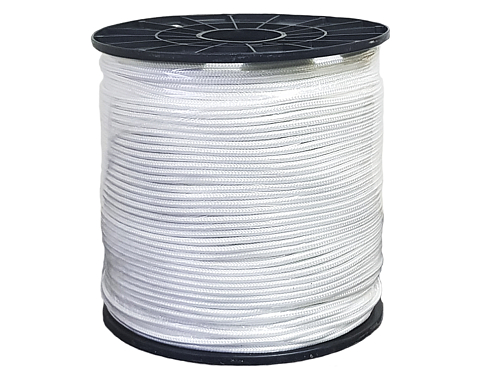 Шнур полиамидный плетеный  6мм, 16пр, разр.нагр. 720кгс, 100м