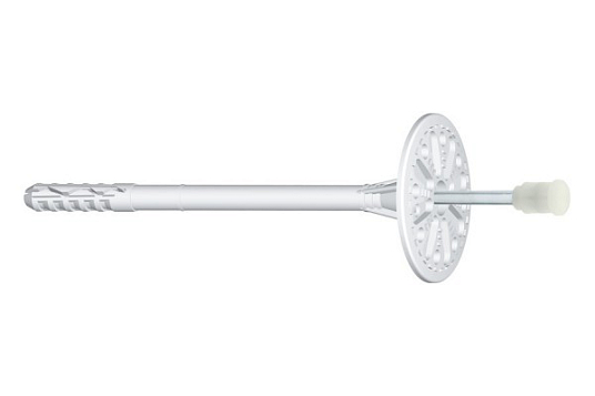 Дюбель для термоизоляции LMX-8*195 с металлическим стержнем Wkret-met, Польша