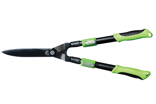 Ножницы садовые для живой изгороди,телеск 665мм,(реж кромка 205 мм) Центроинструмент