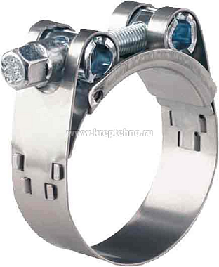 Хомут силовой шарнирный  D34-37/20мм W1