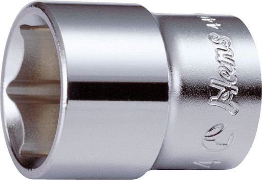 Головка торцевая 10мм шестигранная 1/4", (HANS)