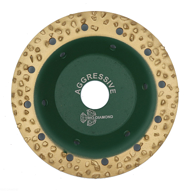 Диск шлифовальный по дереву FLAT для УШМ 125мм (№1) Aggressive, Trio-Diamond