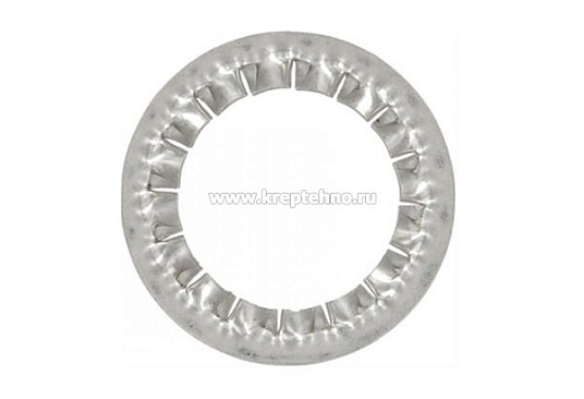Шайба стопорная с внутренними зубьями М16  DIN6798 J цинк